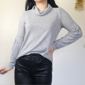 Saturday Sunday by Anthropologie Striped Cowl Neck Sweater